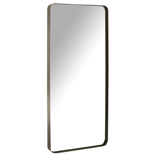 Spiegel Zwart Metaal L 10x180 cm-Spiegels-J-Line