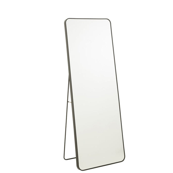 Spiegel Zwart Mirror Rechthoekig 150x55 cm-Spiegels-J-Line