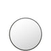 Spiegel Zwart Mirror Rond 110 cm-Spiegels-J-Line