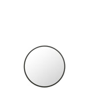 Spiegel Zwart Mirror Rond 80 cm 80x80x2.5 cm-Spiegels-J-Line