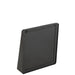 Spiegel Zwart ijzer Vierkant 9x38 cm-Spiegels-J-Line