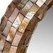 Spiegels Chelsae Bronze Poly Rond Shell Spiegel L-Spiegels-PTMD
