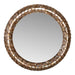 Spiegels Chelsae Bronze Poly Rond Shell Spiegel L-Spiegels-PTMD