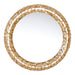 Spiegels Chelsae Crème Poly Rond Shell Spiegel L-Spiegels-PTMD
