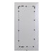 Spiegels Chinasa Wit Rect MDF Spiegel Goud Finish Low-Spiegels-PTMD