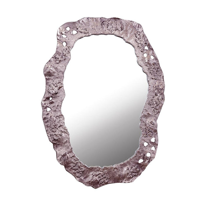 Spiegels Kariss Bronze Casted Alu Spiegel Rough Ovaal Shape-Spiegels-PTMD