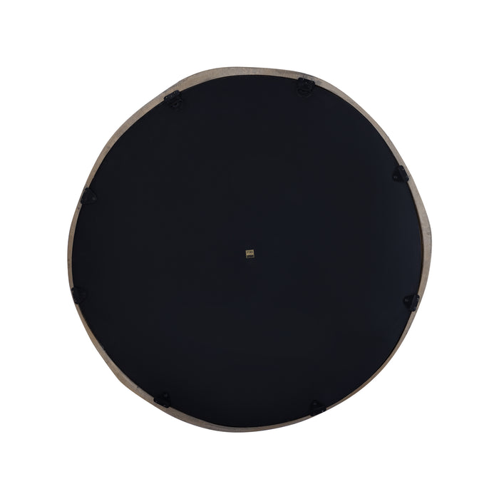 Spiegels Limera Messing Alu Rond Spiegel Irregular Border L-Spiegels-PTMD