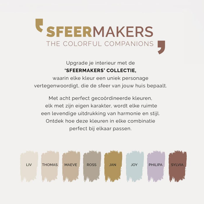 Spinder x Eva van de Ven - 1L Matte Muurverf - waarn-Verf-Spinder