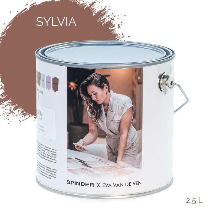 Spinder x Eva van de Ven - 2,5L Matte Muurverf - Sylvia-Verf-Spinder