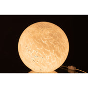 Spot Wit Glas Rond 28 cm L 28x28x27.5 cm-Spots-J-Line