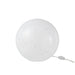 Spot Wit Glas Rond 28 cm L 28x28x27.5 cm-Spots-J-Line