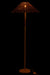Staande Lamp metaal/rattan wit/naturel-Vloerlampen-J-Line