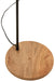 Standing Lamp Evy Iron/Wood Black/Natural-Vloerlampen-J-Line