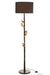 Standing Lamp Monkeys Resin/Metal Black/Gold-Vloerlampen-J-Line