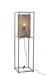 Standing Lamp Straight Holes Metal Grey Small-Vloerlampen-J-Line