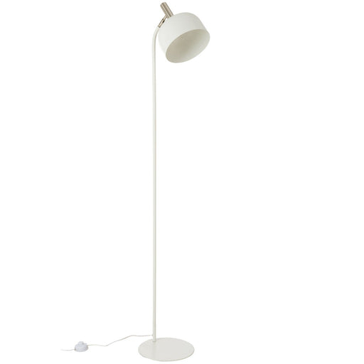 Standing Lamp Tilt Metal White/Gold-Vloerlampen-J-Line