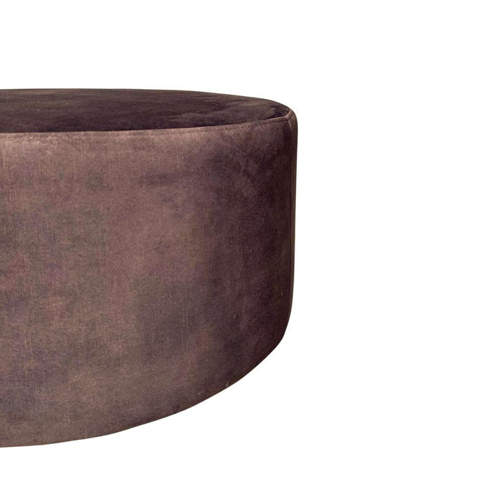 StarFurn MySofa Poef | Rond | 60 cm | Adore 108 | Bruin-Poefen-Starfurn