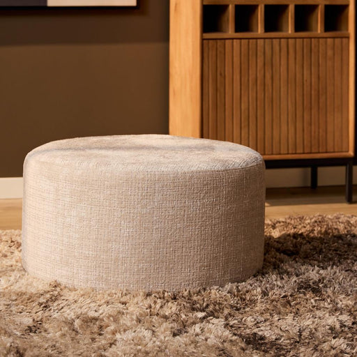 StarFurn MySofa Poef | Rond | 60 cm | Cremona 02 | Beige-Poefs-Starfurn
