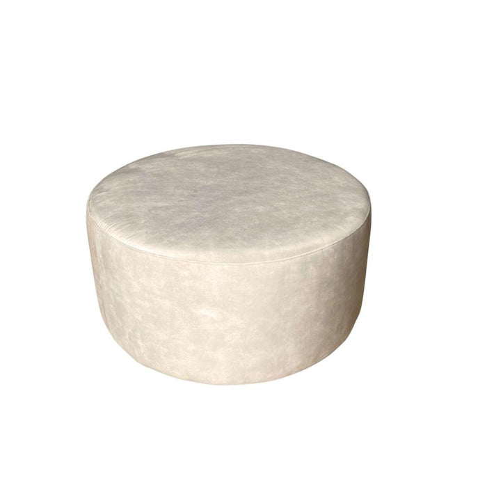 StarFurn MySofa Poef | Rond | 80 cm | Adore 102 | Crème-Poefs-Starfurn
