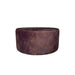 StarFurn MySofa Poef | Rond | 80 cm | Adore 108 | Bruin-Poefs-Starfurn