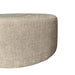 StarFurn MySofa Poef | Rond | 80 cm | Cremona 14 | Taupe-Poefen-Starfurn