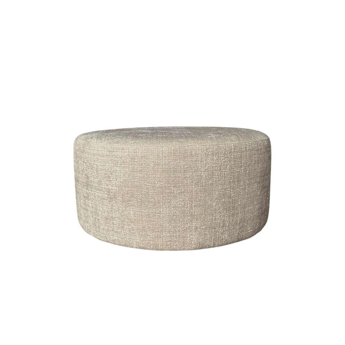 StarFurn MySofa Poef | Rond | 80 cm | Cremona 14 | Taupe-Poefs-Starfurn