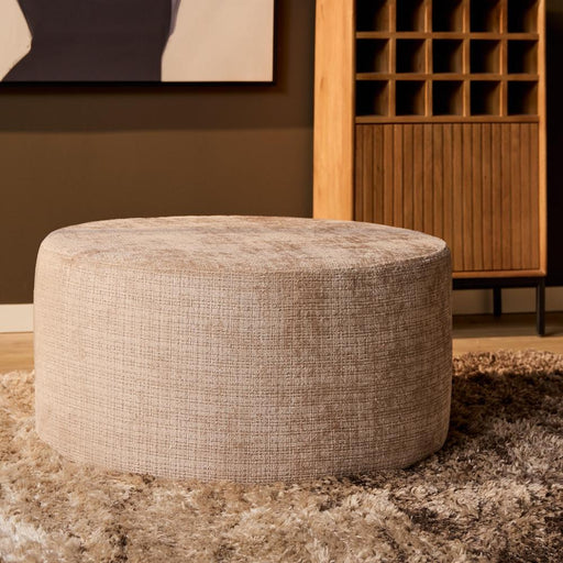 StarFurn MySofa Poef | Rond | 80 cm | Cremona 14 | Taupe-Poefs-Starfurn