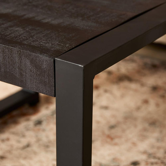 Starfurn Bijzettafel Boaz Black | 60 cm-Bijzettafels-Starfurn