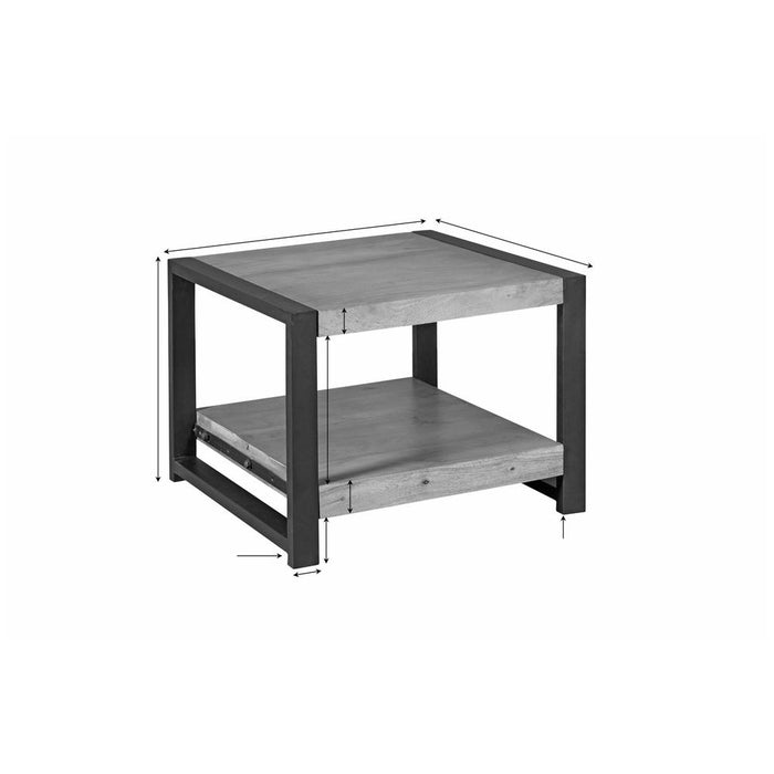 Starfurn Bijzettafel Boaz met onderblad | 60 cm-Bijzettafels-Starfurn