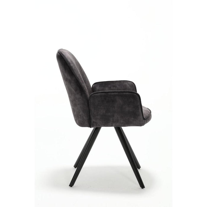 Starfurn Eetkamerstoel Nova | Antraciet-Eetkamerstoelen-Starfurn