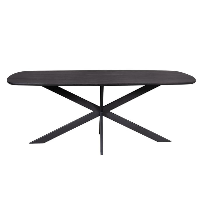 Starfurn Eettafel Elegance Black | Deens ovaal | 200x100 cm-Eettafels-Starfurn