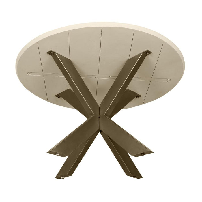 Starfurn Eettafel Madison Sand | 130 cm-Eettafels-Starfurn