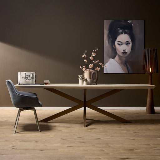 Starfurn Eettafel Madison Sand | 280 cm | Deens Ovaal-Eettafels-Starfurn