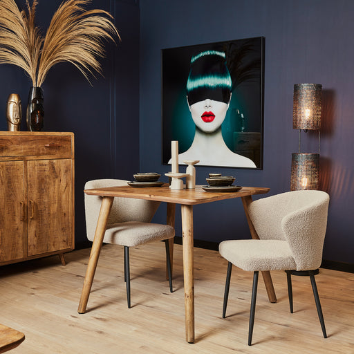 Starfurn Eettafel Omaha | 90 x 90 cm-Eettafels-Starfurn