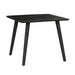 Starfurn Eettafel Omaha Black | 90 x 90 cm-Eettafels-Starfurn