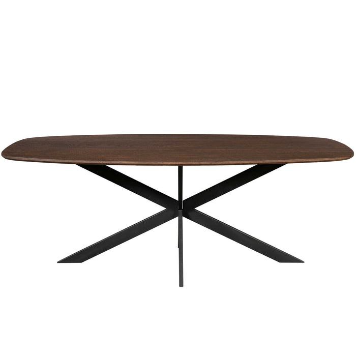 Starfurn Eiken eettafel Ferris | Deens Ovaal 200 cm | Brown-Starfurn