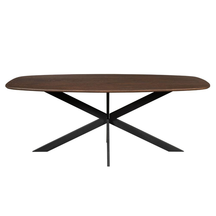 Starfurn Eiken eettafel Ferris | Deens Ovaal 280 cm | Brown-Eettafels-Starfurn