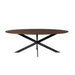 Starfurn Eiken eettafel Ferris | Ovaal 180 cm | Brown-Starfurn