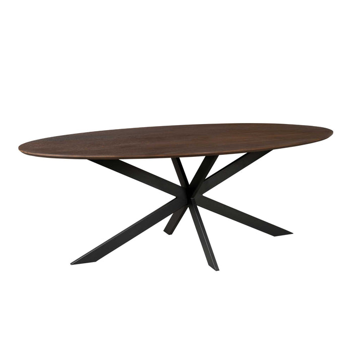 Starfurn Eiken eettafel Ferris | Ovaal 280 cm | Brown-Starfurn