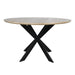 Starfurn Eiken eettafel Ferris | Rond 110 cm | Naturel-Eettafels-Starfurn
