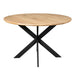 Starfurn Eiken eettafel Ferris | Rond 130 cm | Naturel-Eettafels-Starfurn