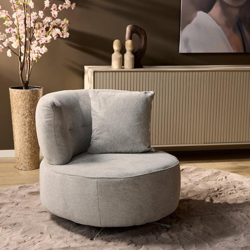 Starfurn Fauteuil Fien | Light Grey-Fauteuils-Starfurn
