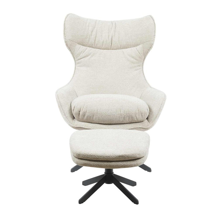 Starfurn Fauteuil Olivia | Taupe-Fauteuils-Starfurn