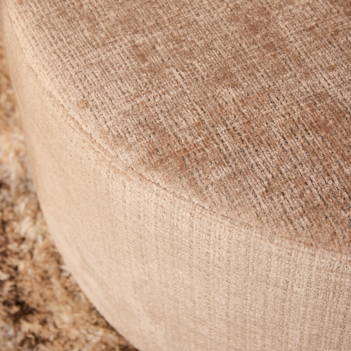 Starfurn | My Sofa Hocker | Rond | 80 cm | Cremona 14 | Taupe-Hockers-STARFURN