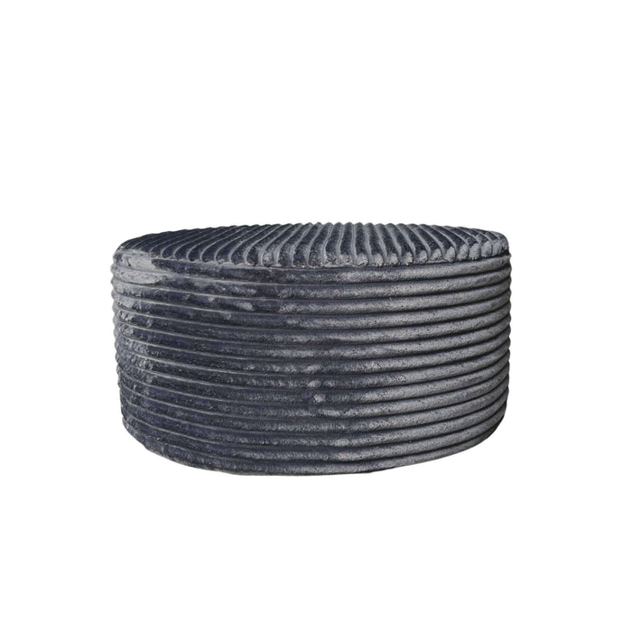 Starfurn | My Sofa Hocker | Rond | 80 cm | Tilia 85 | Antraciet-Hockers-STARFURN