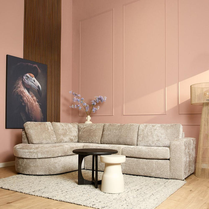 Starfurn | MySofa Alma | Divan Links + 2,5 zits | Beige-Hoekbanken-Starfurn