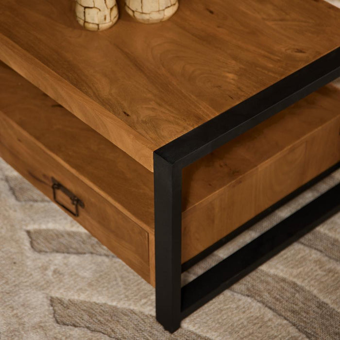 STARFURN Salontafel 2de kans Starfurn Salontafel Boaz met 4 lades | 120 cm-Salontafels-Starfurn