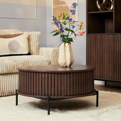 Starfurn Salontafel Madison Brown | 80 cm | Rond-Salontafels-Starfurn