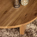 Starfurn Salontafel Zillah | 130 cm | Naturel Eiken-Salontafels-Starfurn