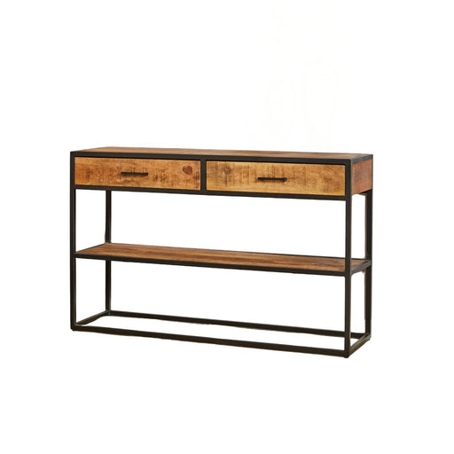 Starfurn Sidetable Denver | Mangohout en metaal-Consoletafels-Starfurn